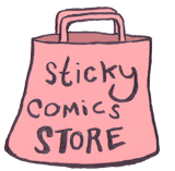 sticky comics store