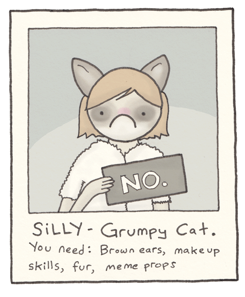 Silly Grumpy Cat