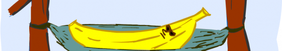 Banana Hammock – sticky comics