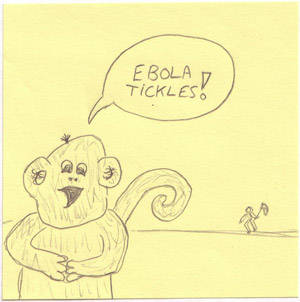 ebola monkey