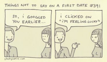 Also, when in doubt, you should probably leave the finger guns at home