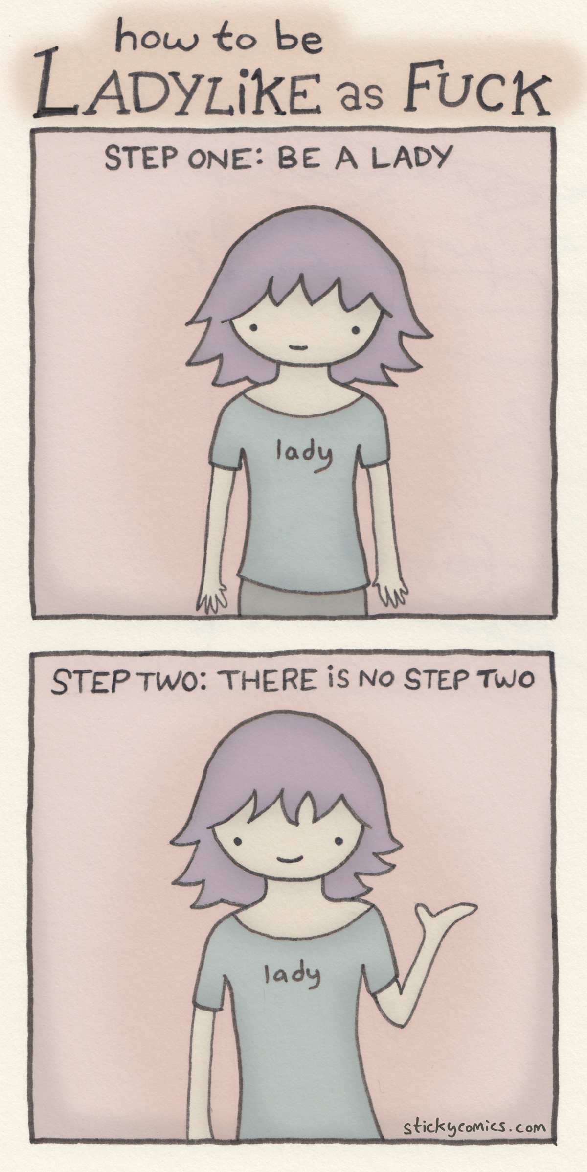 ladylike as fuck