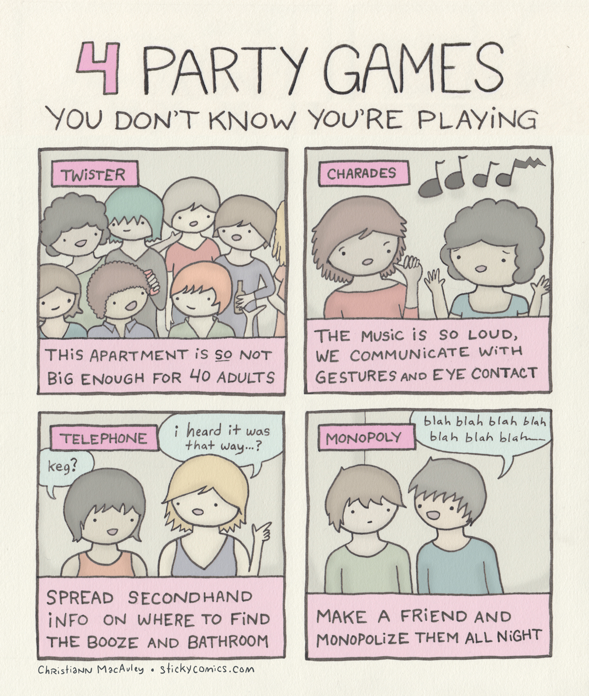 party games you dont know youre playing