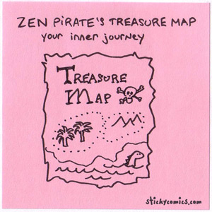 zen pirate's inner journey treasure map